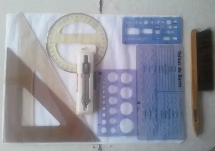 Kit p/ Desenho Técnico e Arquitetura 