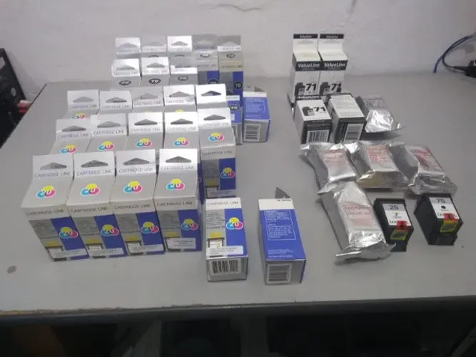 Lote de Cartuchos Lexmark Preto & Colorido (Vencidos)