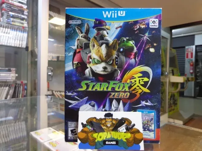 Jogo Star Fox Zero com Star Fox Guard Conservado 