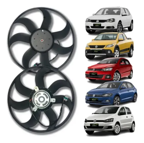 Eletro ventilador original Gol, Voyage, Saveiro, Fox 