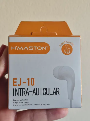 Fone de ouvido intra-auricular H'MASTON EJ-10