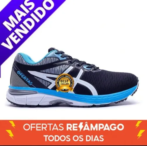 Tenis Esportivo Masculino Confotável Caminhada Leve BR42 - Novo