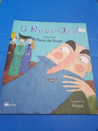 Livro - O Barba Azul de Flávio de Souza paradidático.