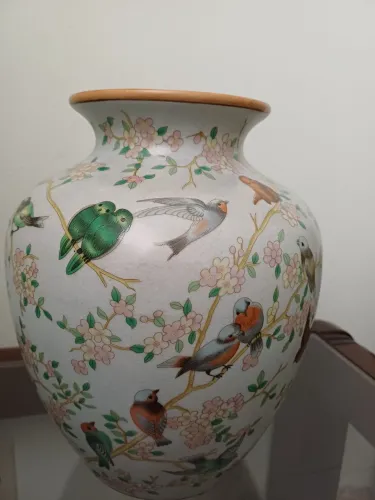 Vaso de porcelana