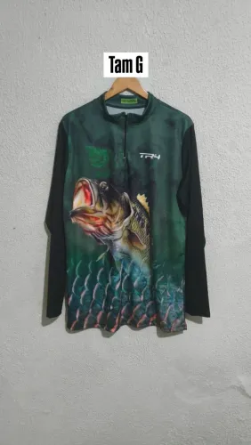 Camisa de pesca G novas
