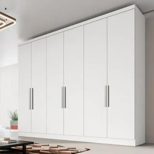 Guarda Roupa New Vertice Novo Horizonte Branco - Entrega Rápida! 