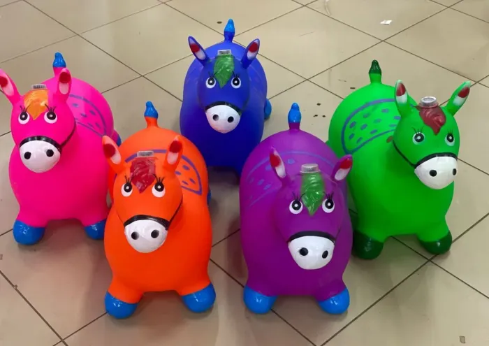 Burrinho musical cavalinho upa upa infantil 