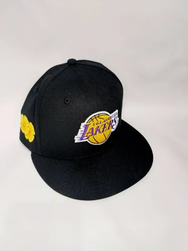 Boné Los Angeles Lakers preto - New era - 59fifty - Nba - Basquete