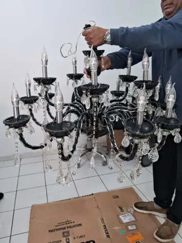 Lustre de Cristal Elegante