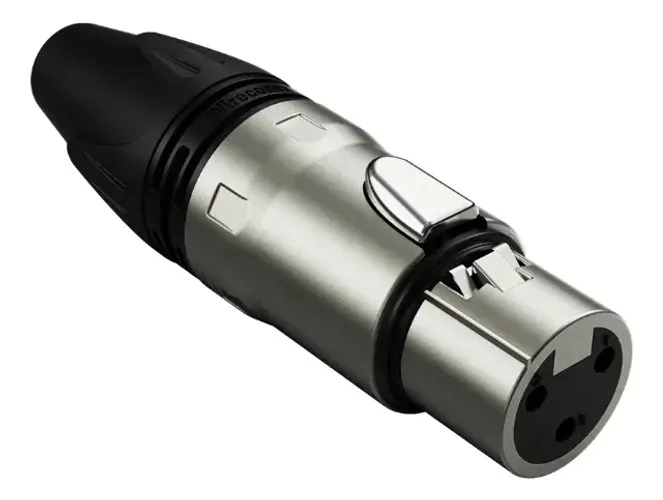 PLUG CONECTOR WIRECONEX XLR DE LINHA FEMEA WC1003 FL