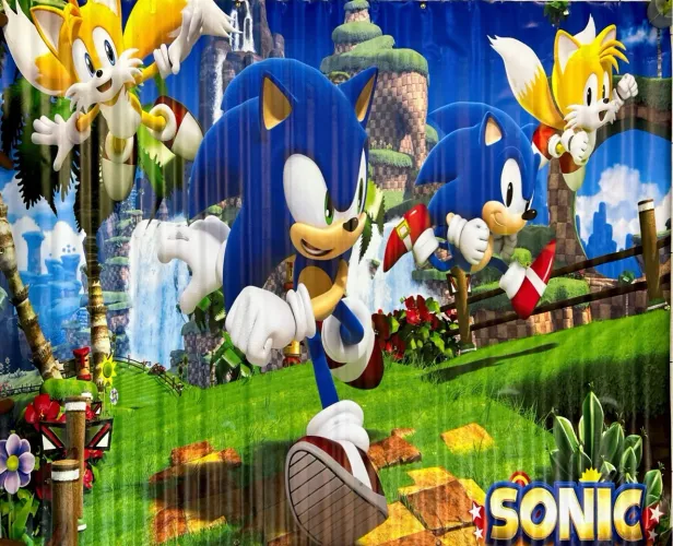 Decoração de Aniversário SONIC 