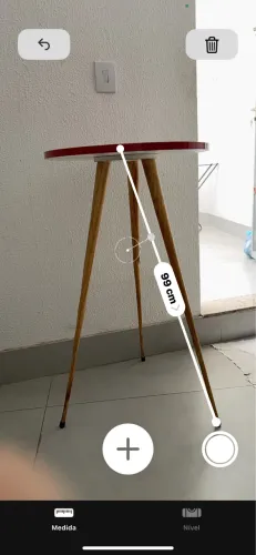 Mesa Bistrô alta 1 mts Altura.  ?