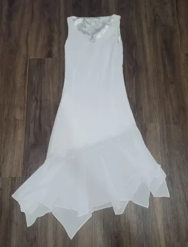 Vestido branco de festa vintage