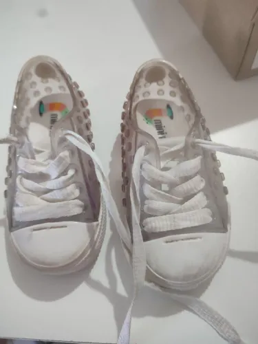 Tênis Infantil Transparente Mini Melissa
