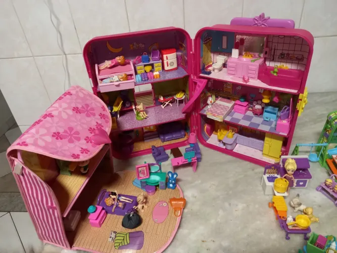 Casinha maleta de Boneca Play Set importado
