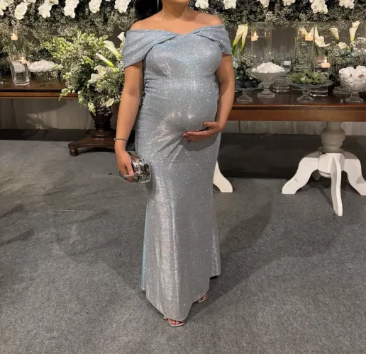 Vestido de festa para grávida