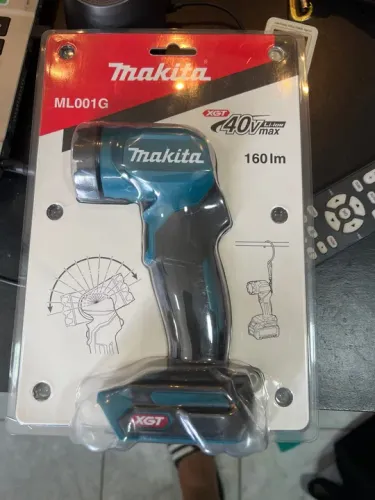 Lanterna Recarregável Makita ML001G 40V Max 160lm
