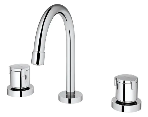 Torneira Misturador Docol Nova Riva Cromado<br><br>Bancada Cromada Cromado