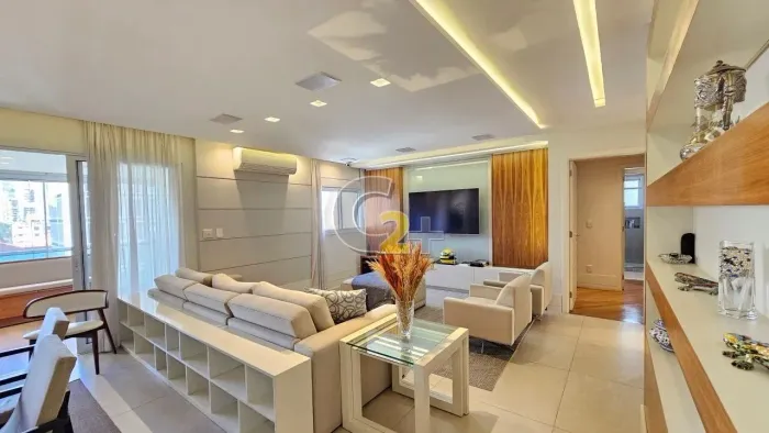 Apartamento mobiliado à venda em Perdizes com 4 quartos, sendo 3 suítes e 4 vagas