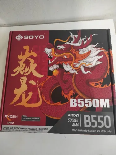 PLACA MÃE B550M SOYO