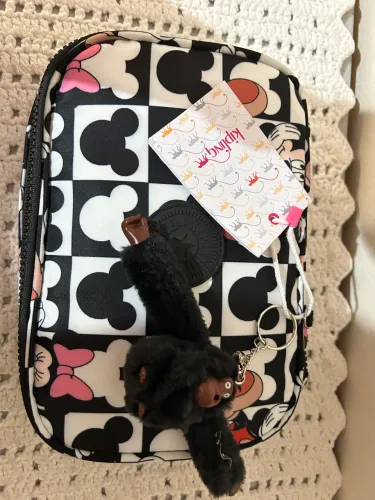 Estojo 100 Pens Kipling Novo Mickey Minnie 