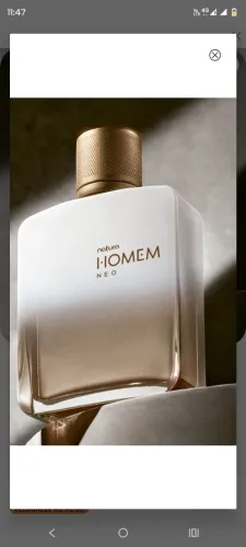 Natura homem neo 100ml masculino originais e lacrados perfumes