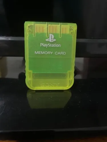 Memory Card Lemon - Playstation 1 - Original