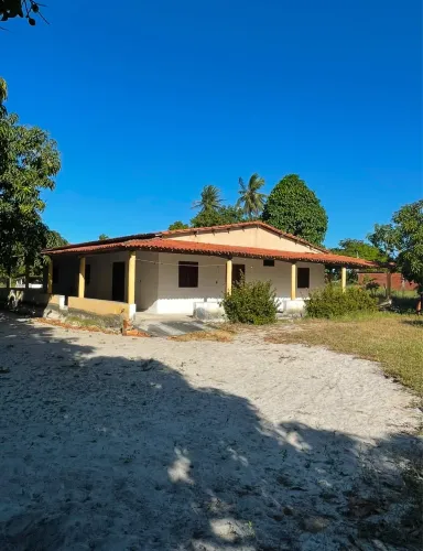 TERRENO GRANDE COM ARVORES FRUTÍFERAS 