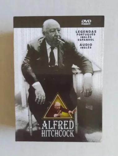 Box Original Alfred Hitchcock 05 Filmes Suspense Com Luva