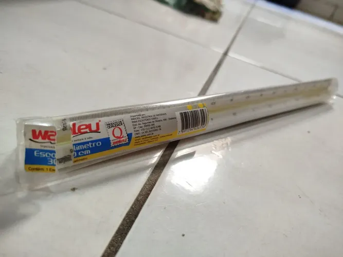Escalímetro 30cm Waleu