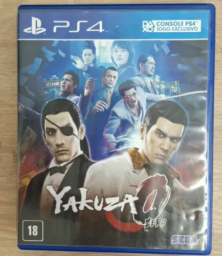 Yakuza 0 Zero Ps4 Seminovo Físico Original (Faço Olx Pay)