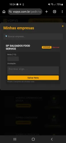 Empresa/site/app com marca registrada a anos