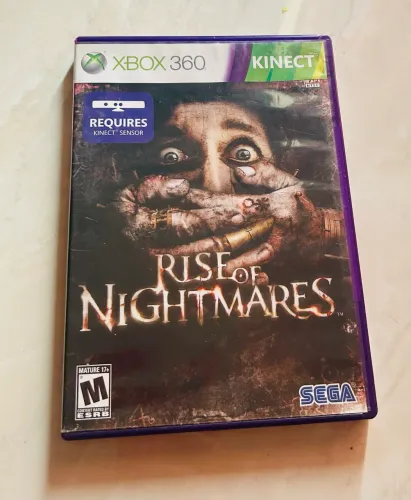 Jogo Kinect Ri-se Of Nightmares -Original- Xbox 360-Estado de Novo  