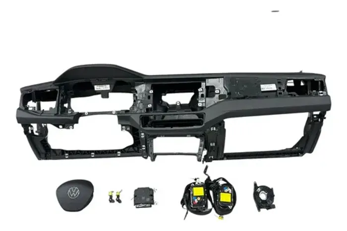 Kit Air Bag Volkswagen Polo Track 2023 Preto