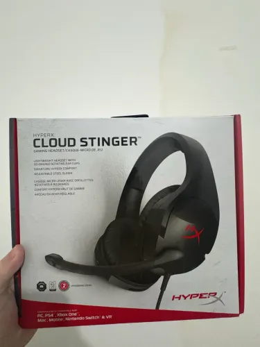 Headset Gamer HyperX cloud stinger LACRADO
