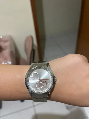 Relógio Lince Feminino Prata