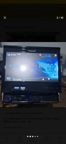 DVD Pioneer Retrátil