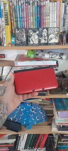 Nintendo 3DS XL Desbloqueado + Jogos + Carregador