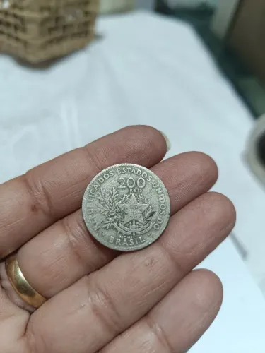 Moeda 200 reis de 1901