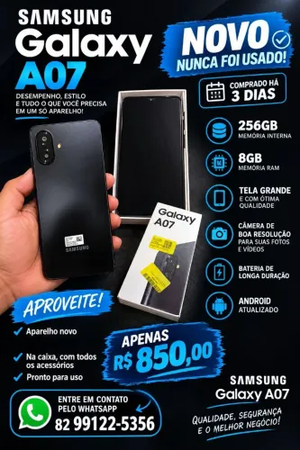 SANSUNG GALAXY A 07