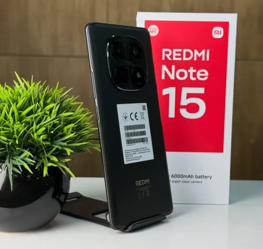 PROMOÇÃO REDMI NOTE 15 256GB NOVO LACRADO COM GARANTIA 