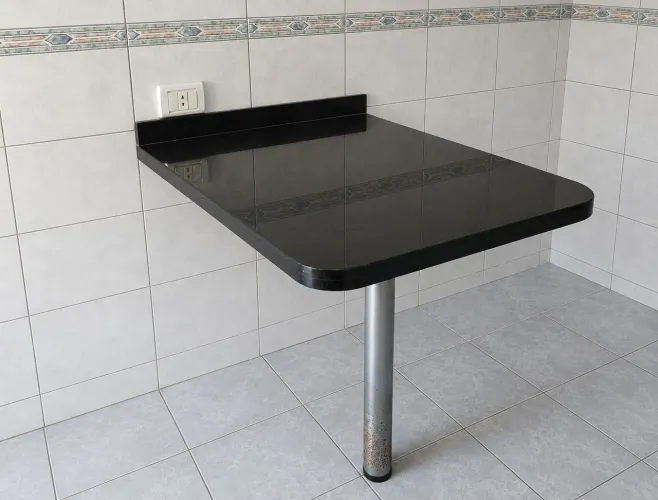 Mesa de granito 0,80 x 1,00 m