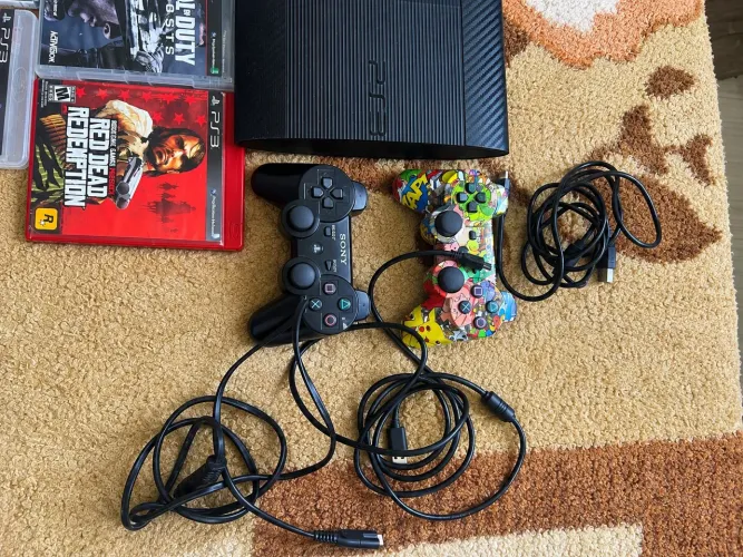 Play Station 3 com jogos