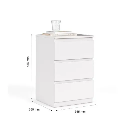 Mini Cômoda Branca (PRODUTO NOVO)