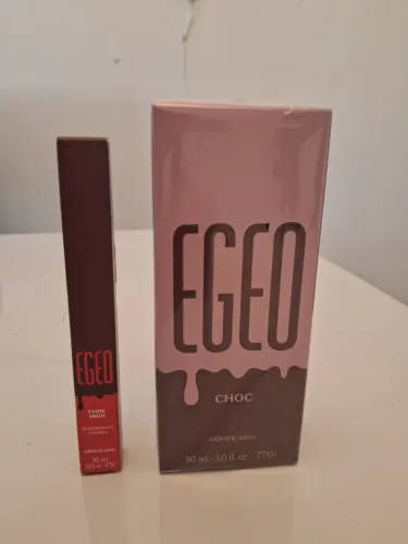 Egeo Choc + choc high 10ml, novo na embalagem juntamente da sacola
