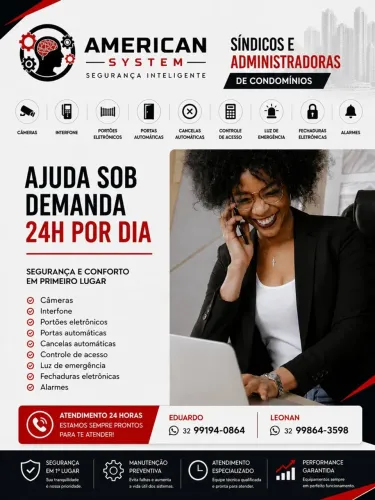 MANUTENÇÃO E INSTALAÇÃO DE SISTEMAS DE SEGURANÇA