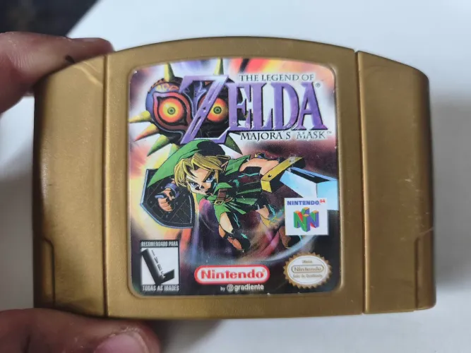 Game Zelda majoras Mask original n64