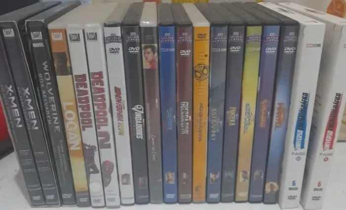 Coleção DVDs Marvel