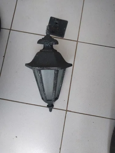 Lustre luminaria colonial ferro