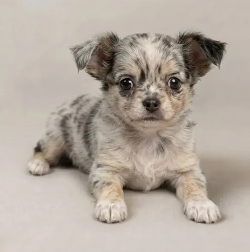 Chihuahua Merle Pelo Longo - Machos e Fêmeas de Alto Padrão